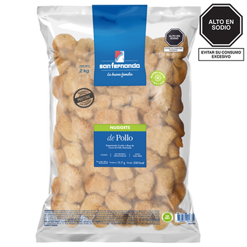 Nuggets de Pollo bolsa 2Kg