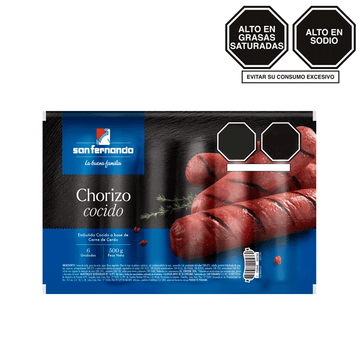 Chorizo cocido x 500 Gr.