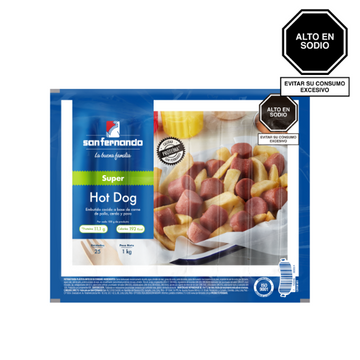Súper Hot dog x 1kg.