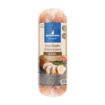 Enrollado americano de pollo x 1.30 Kg