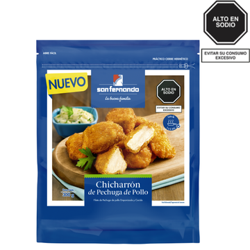 Chicharrón de pechuga de pollo x 300 gr