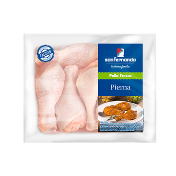 Pierna de pollo fresca