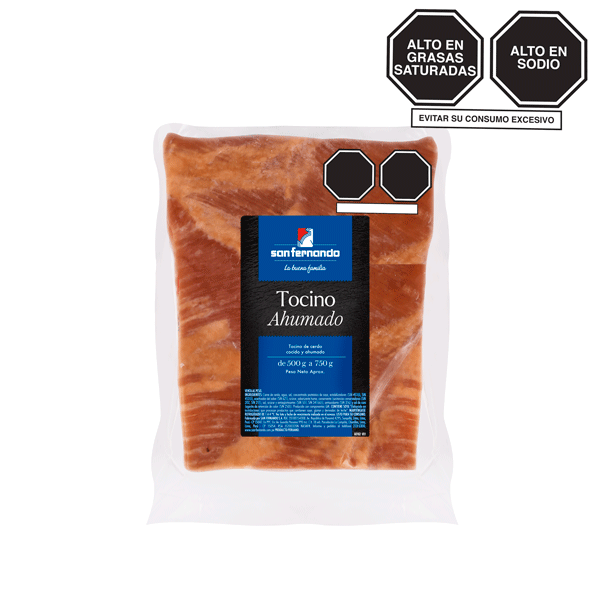 Tocino ahumado x 600 Gr